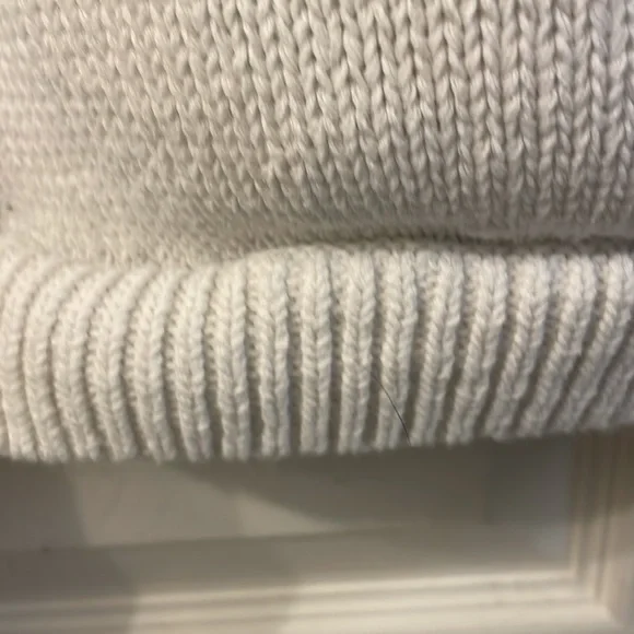 Lou & Grey Cropped Faux Wrap Sweater - Picture 4 of 9